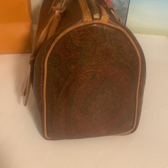 ETRO Milano speedy style handbag. Paisley pattern - Picture 4 of 12